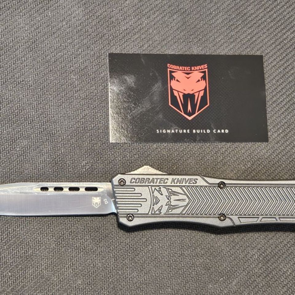 Post 2 - New Cobratec CTK-1 MED Tanto