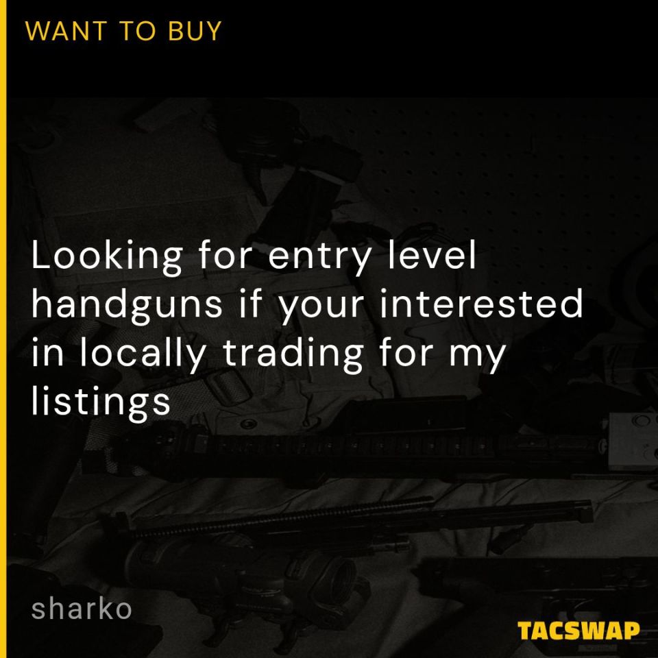 Post 1 - WTTF Budget Handguns