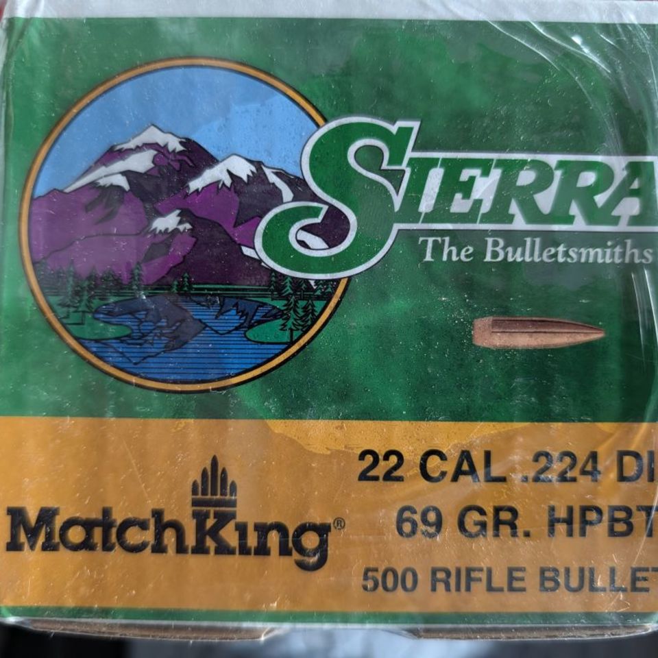 Post 3 - SMK 223 69gr reloading bullets
