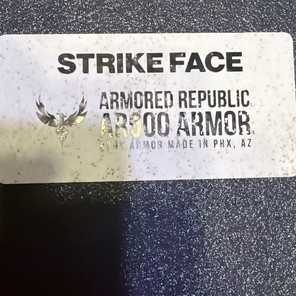 Post 1 - AR500 level III kit