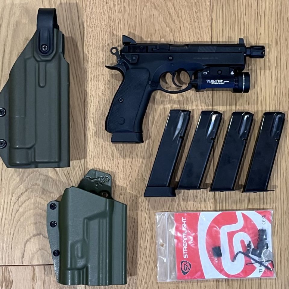 Post 2 - CZ 75 SP-01 Suppressor Ready