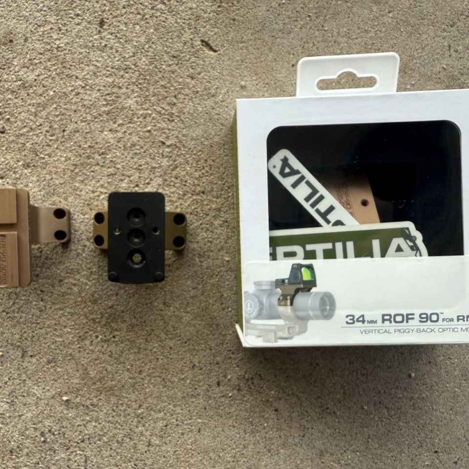 Post 2 - 34mm lpvo top mount rmr acro