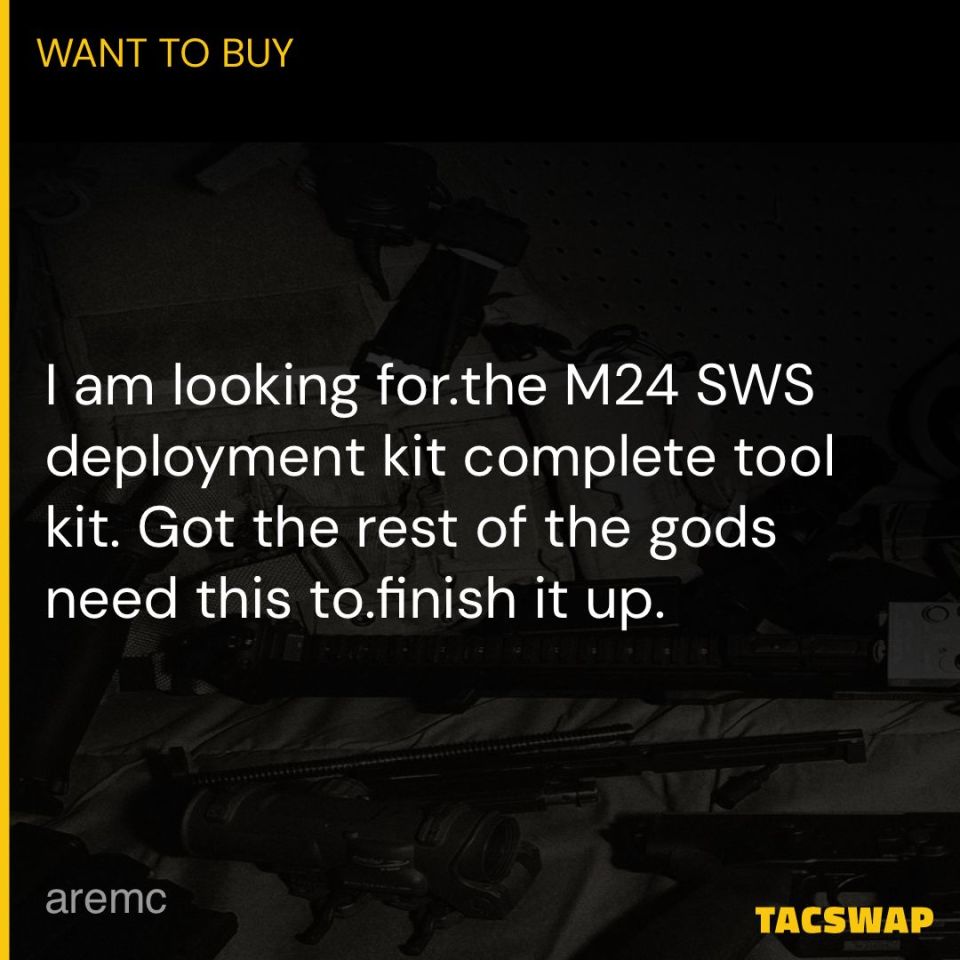 Post 3 - M24 Deployment kit