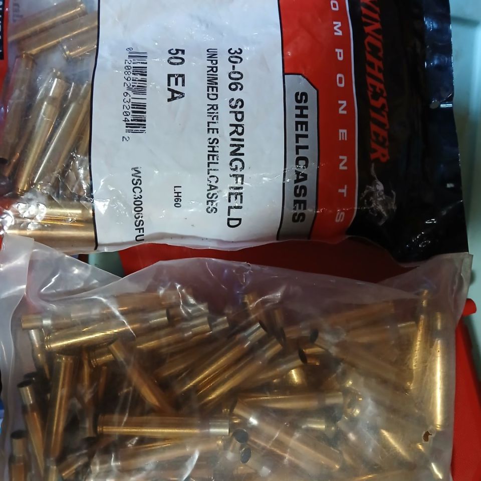 Post 2 - New 30 06 brass