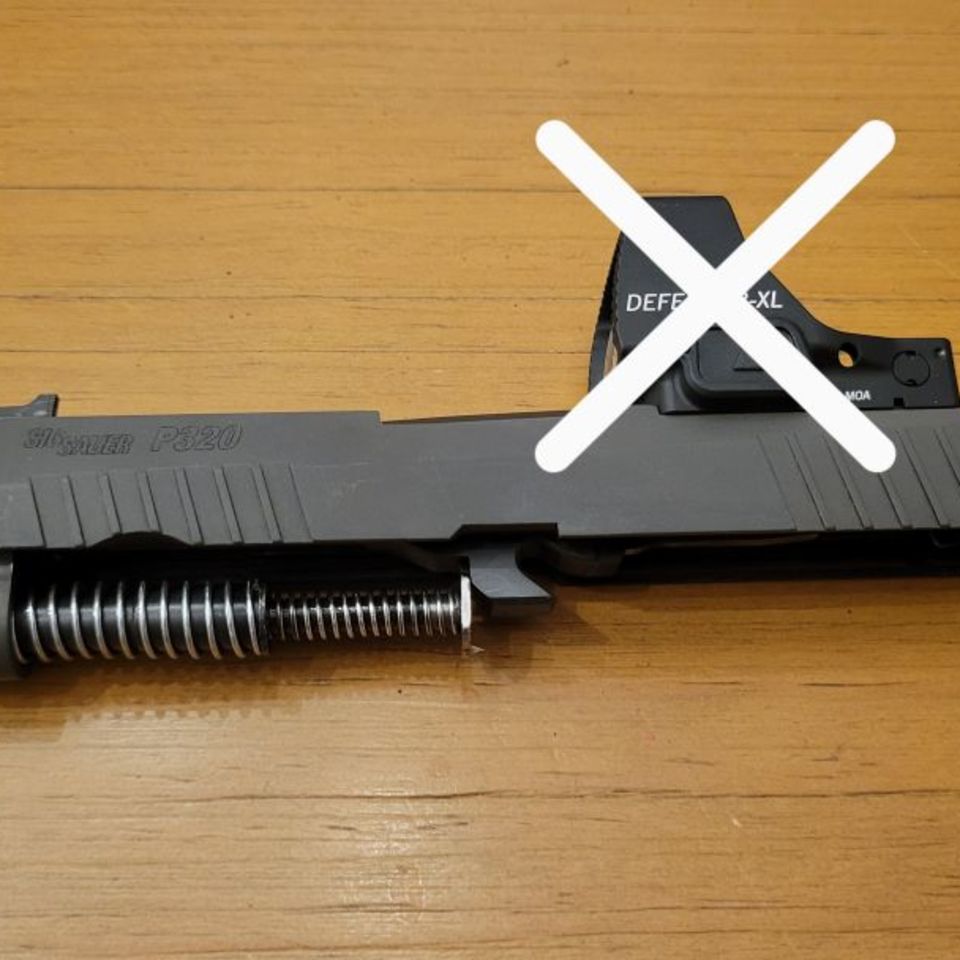 Post 2 - P320 compact complete slide 