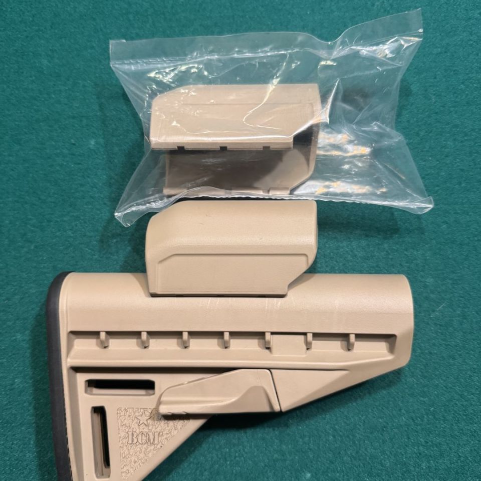 Post 3 - BCM Mod 3 stock and risers