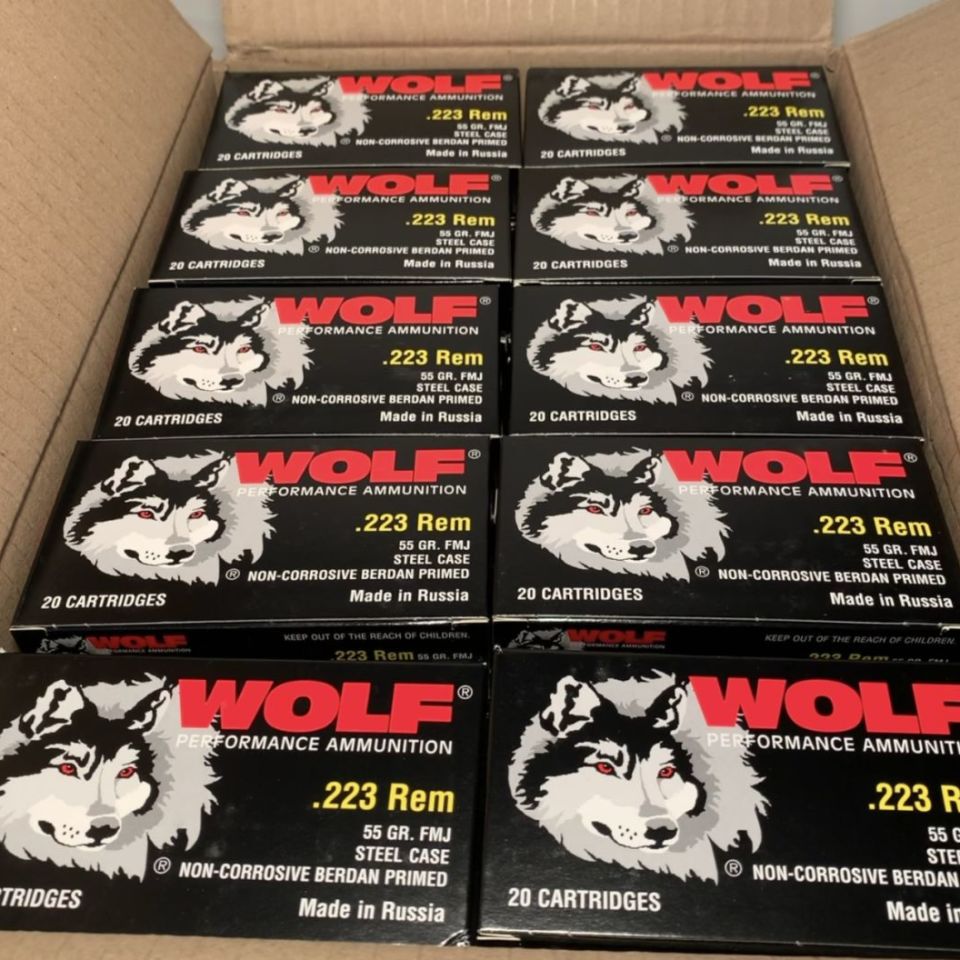 Post 4 - Free Ship 1k Wolf .223