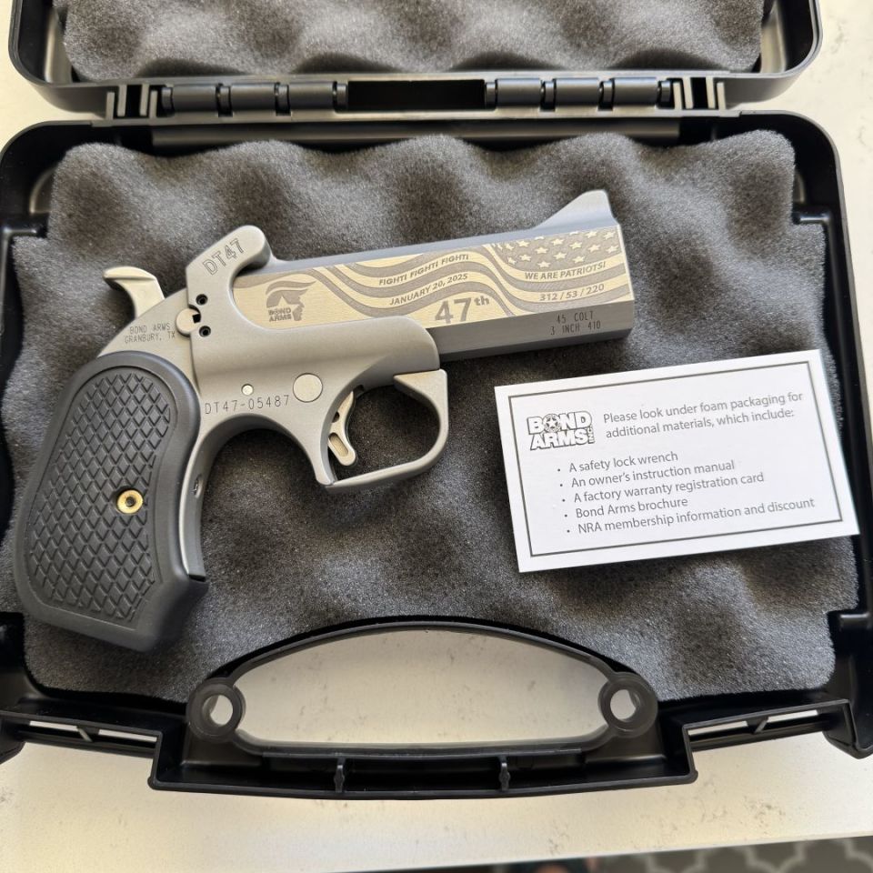Post 1 - Bond Arms DT47 Trump 45/410