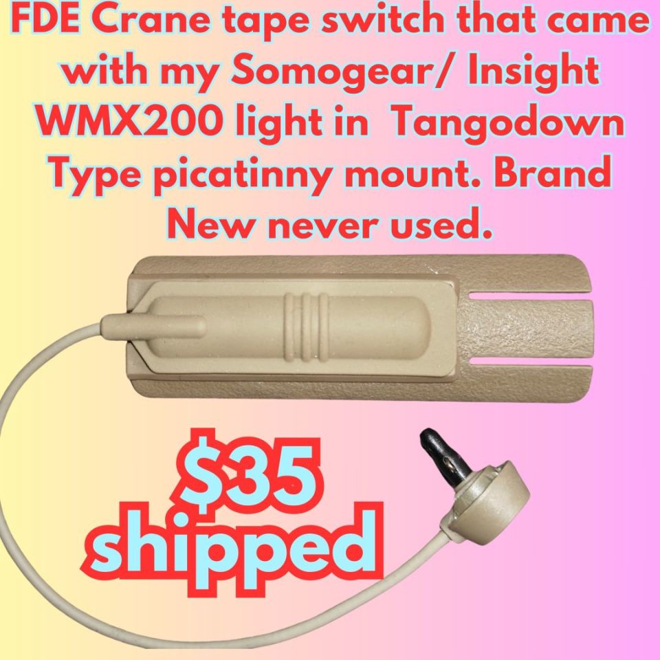 Post 4 - Crane tape switch Tangodown