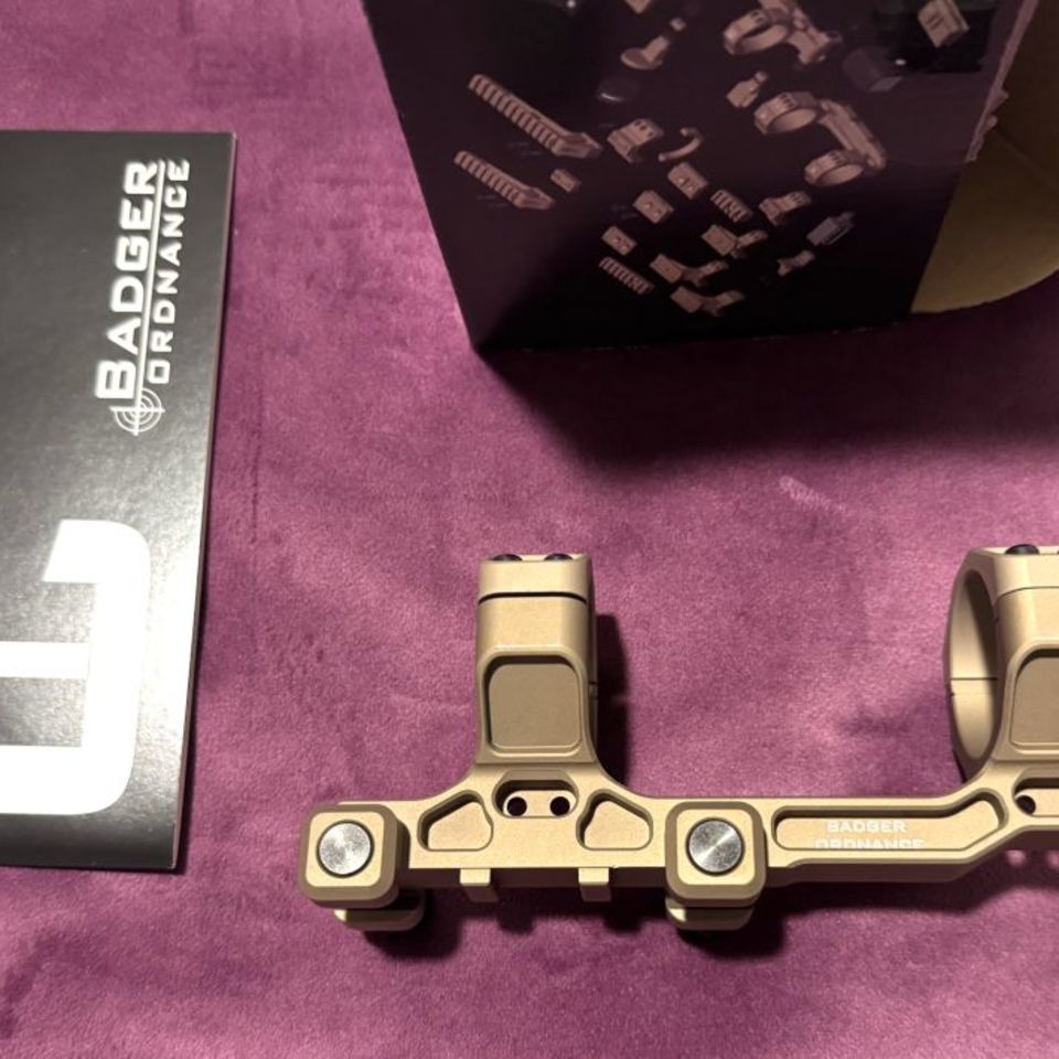 Post 1 - Badger Ordnance C1 FDE 1.54