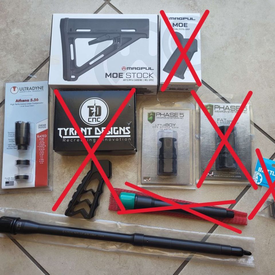 Post 2 - Magpul, Stock, Muzzle TV Boxes