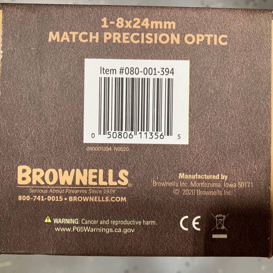 Post 1 - Brownells MPO 1-8x SFP