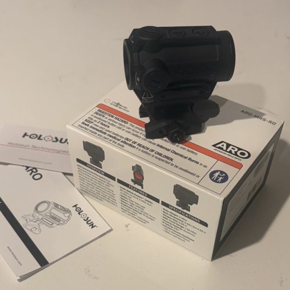 Post 3 - New in box Holosun ARO MRS