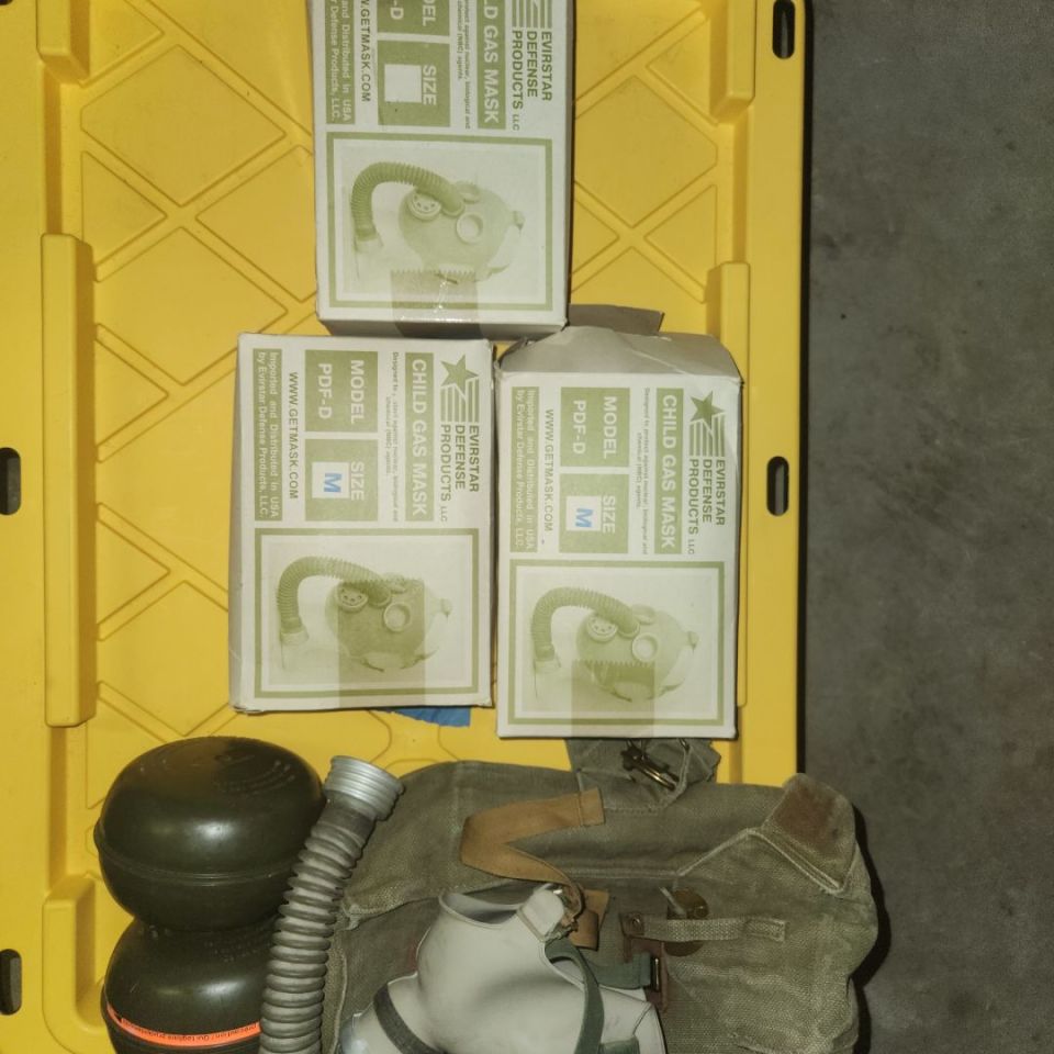 Post 1 - Kids gas masks