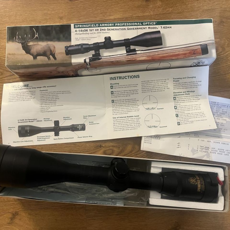 Post 2 - Springfield Armory 4-14x56