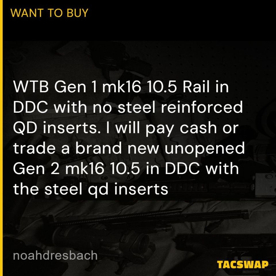 Post 1 - Geissele mk16 rail