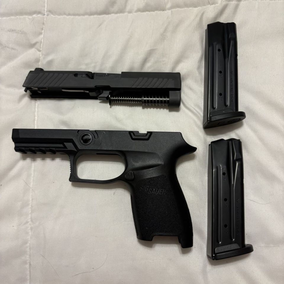 Post 1 - P320 Carry Slide/Grip/Mags