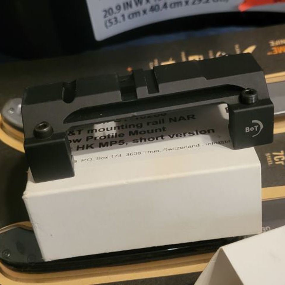 Post 1 - B& T mounting rail NAR Low Pro