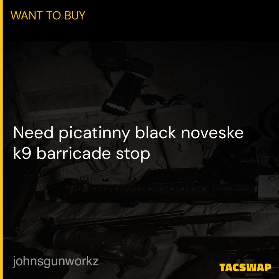 Post 2 - Iso noveske k9 barricade stop 