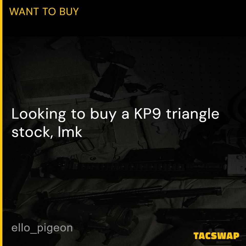 Post 3 - KP9 Triangle Stock