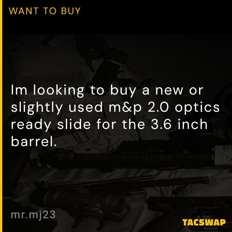 Post 4 - M&P 2.0 OR slide 3.6