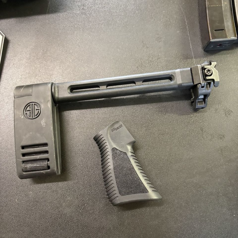 Post 5 - Sig Pistol brace and grip
