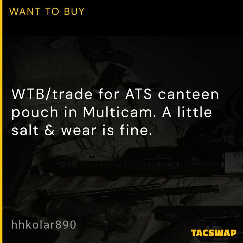 Post 3 - ATS canteen pouch