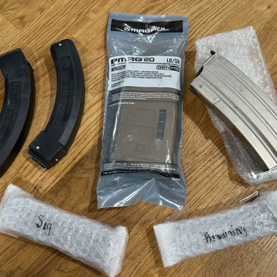 Post 4 - MAGS!!! Buckmark, SIG P365 