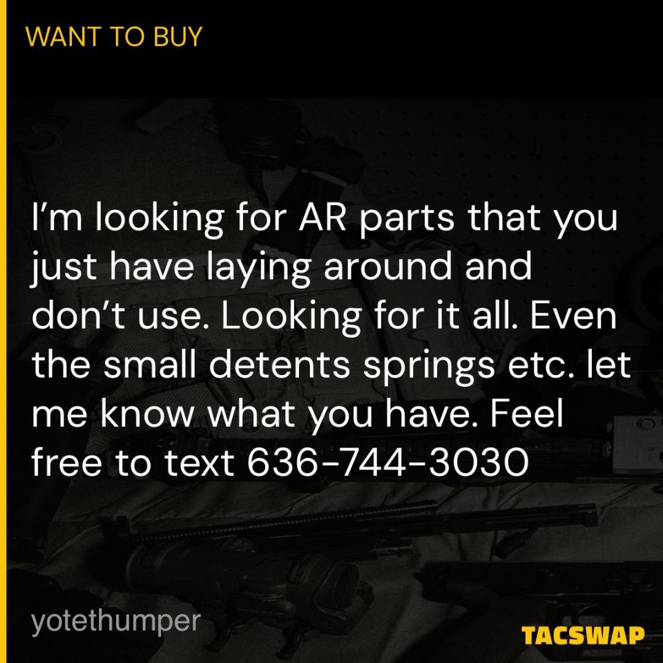 Post 1 - PARTS BIN DONO