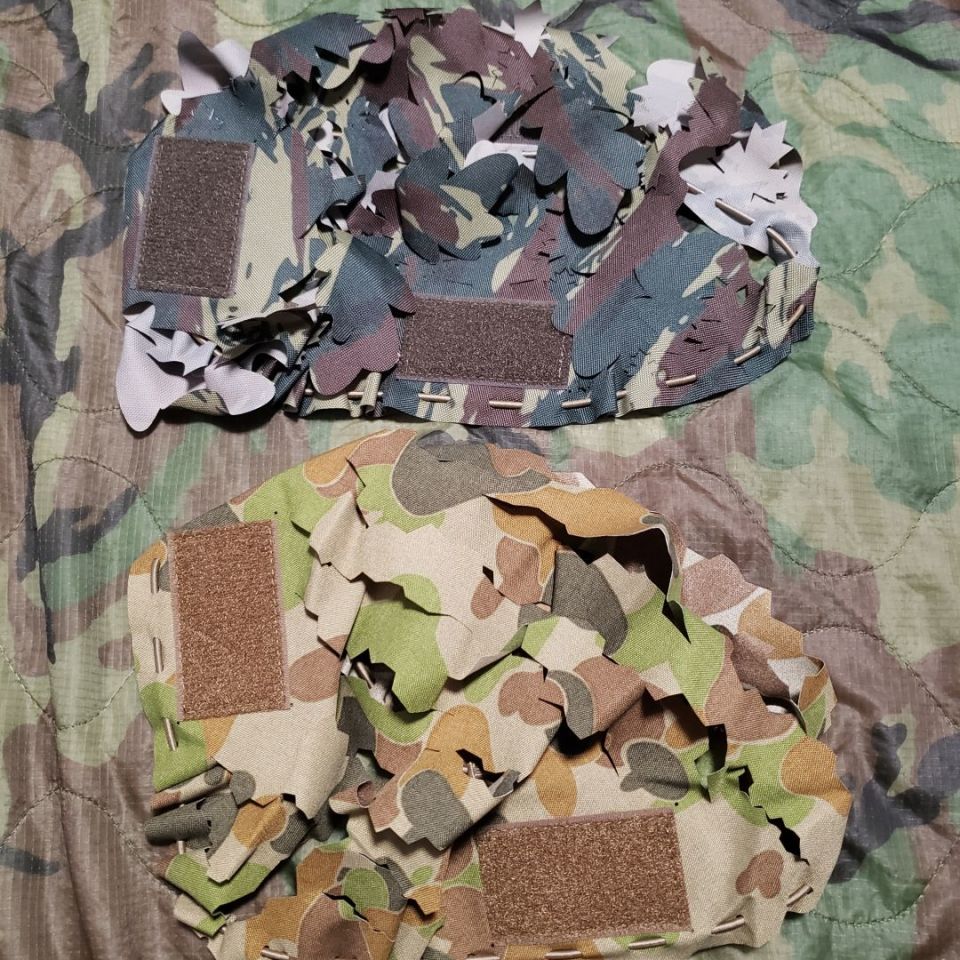 Post 1 - Parashooter Gear / WET WRX helmet scrims