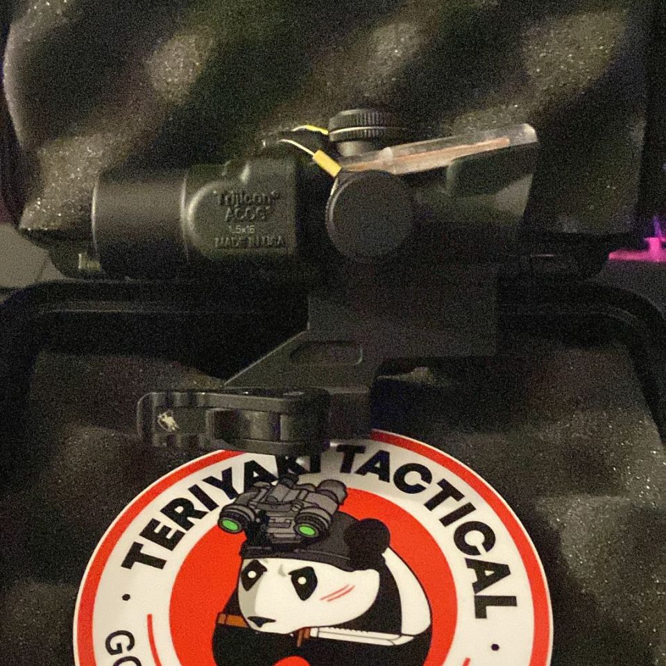 Post 4 - Mini Acog Red Horseshoe 