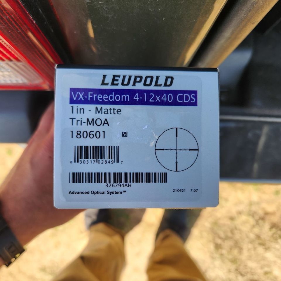Post 2 - Leupold Freedom TRI MOA 4-12