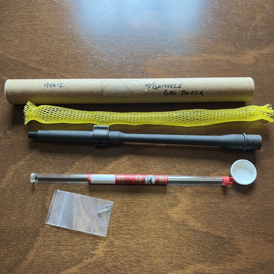 Post 1 - New Daniel defense 14.5 barrel