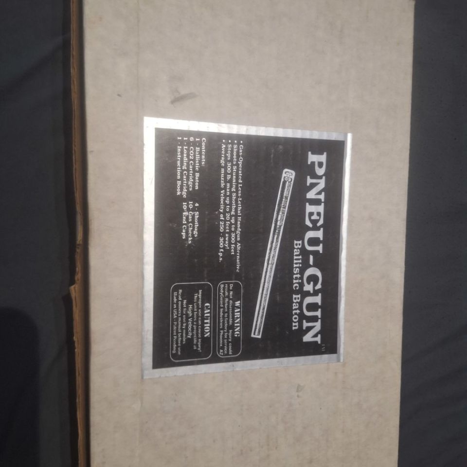 Post 2 - Pneu Gun Ballistic Baton 