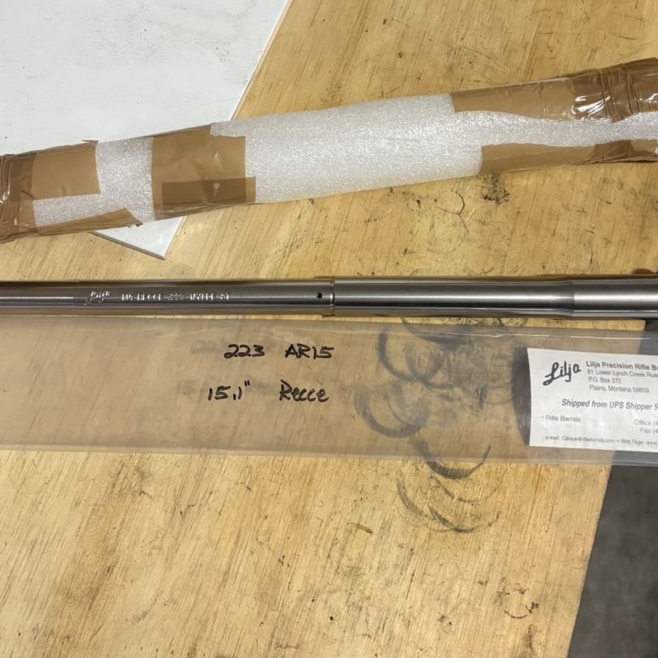 Post 3 - Lilja 15.1 .223 SPRbarrel new 