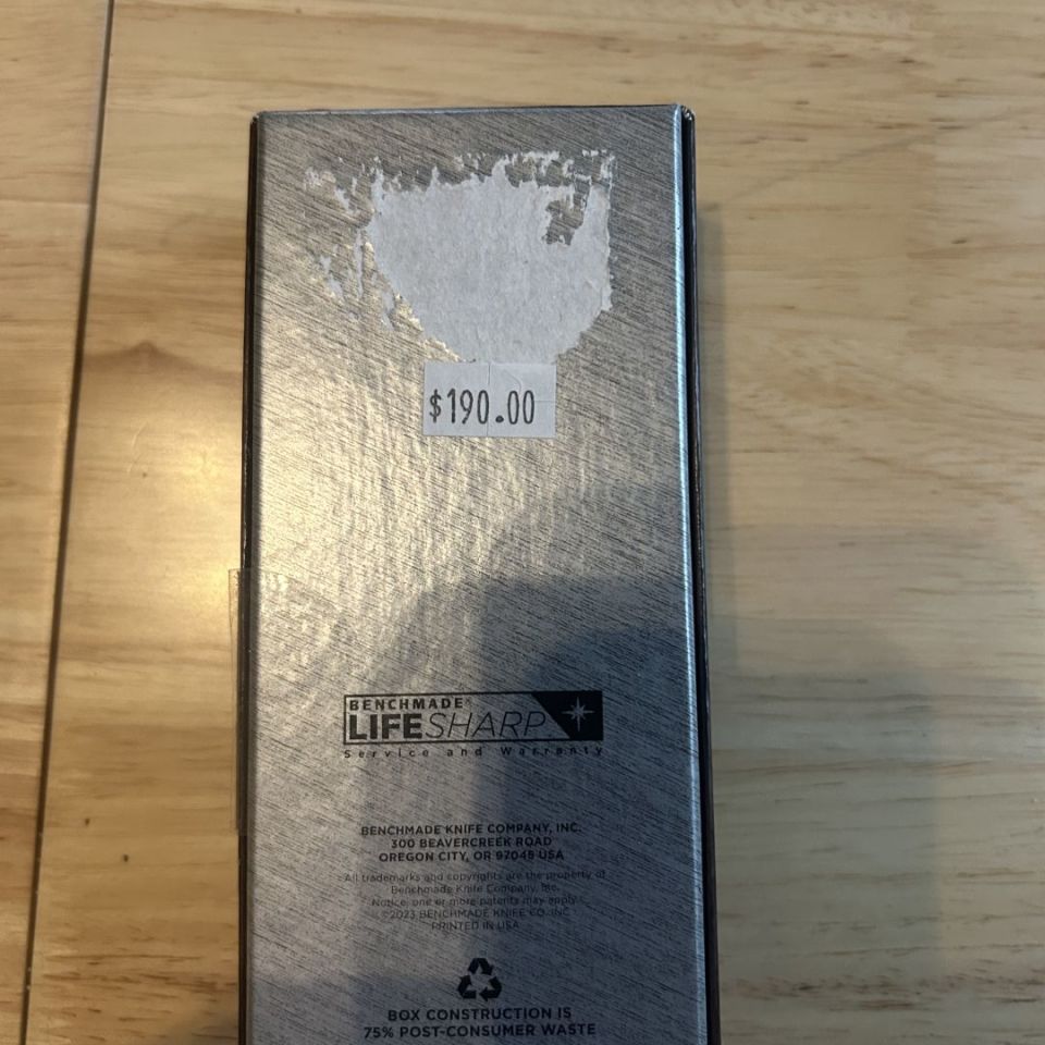 Post 2 - Benchmade Mini Tagged Out