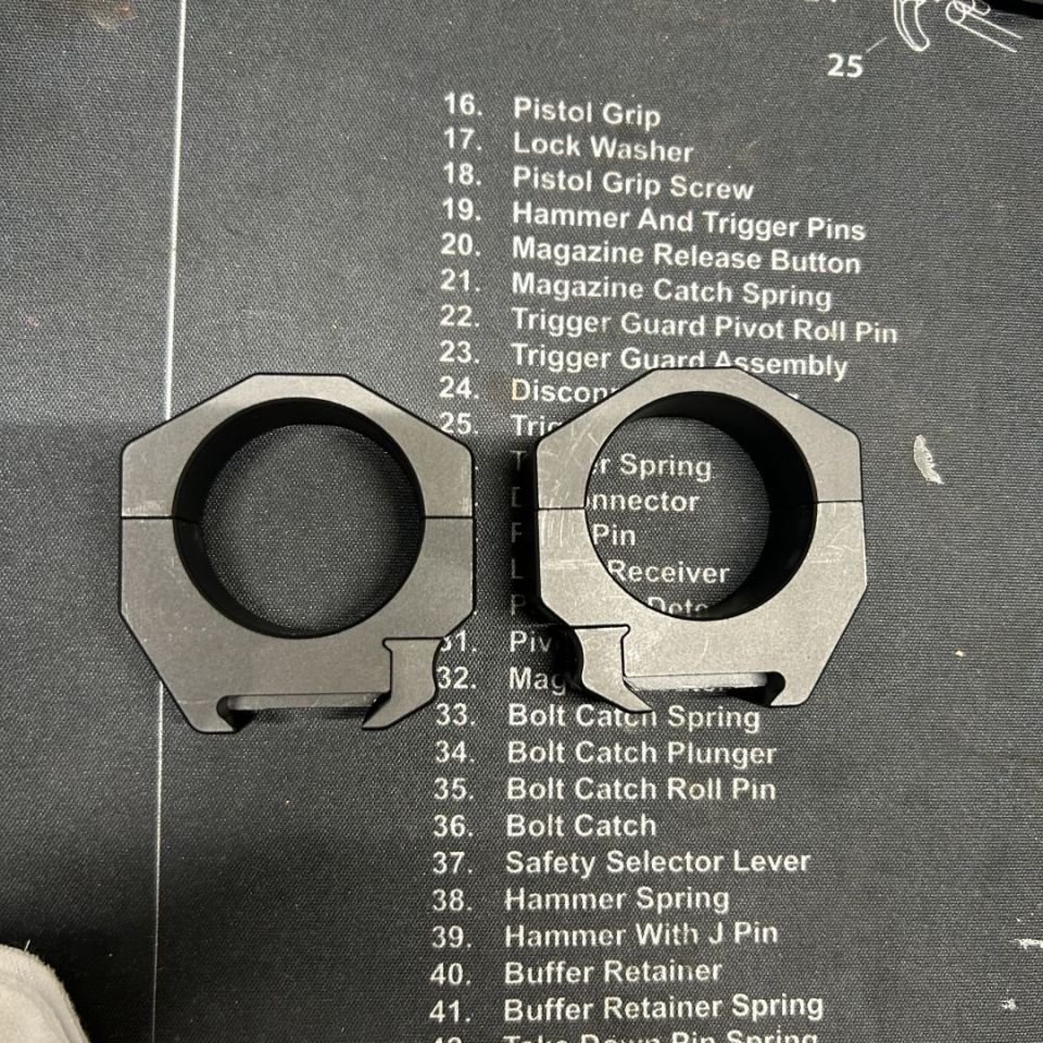 Post 1 - Seekins 34mm 1.00” rings
