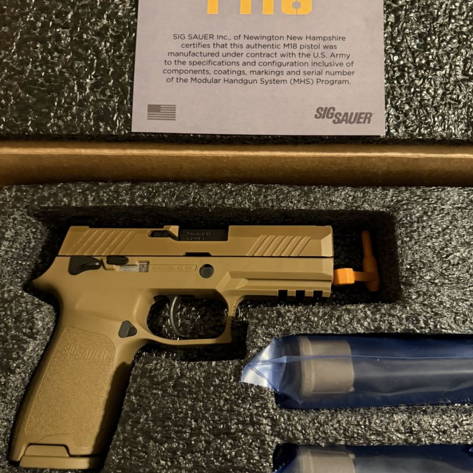 Post 2 - Sig Sauer Contract M18