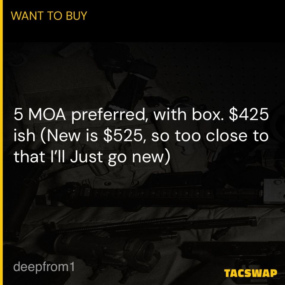 Post 3 - [WTB] Trijicon SR0