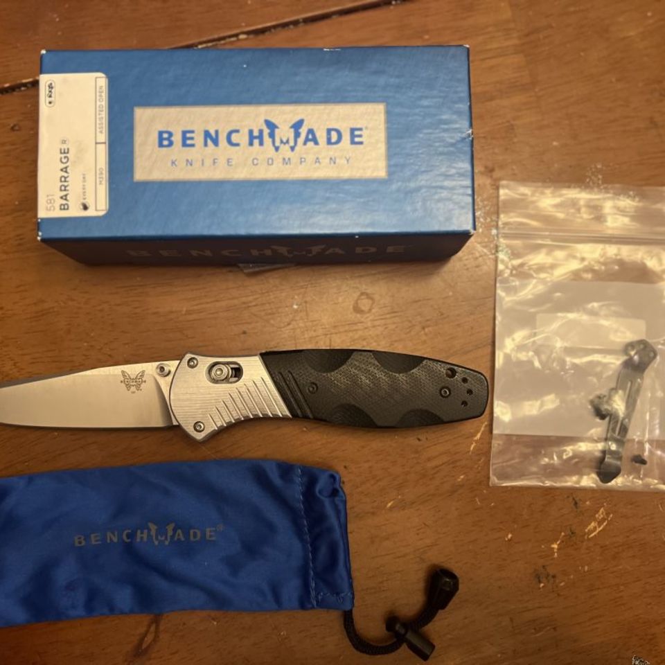 Post 2 - Benchmade Barrage 581