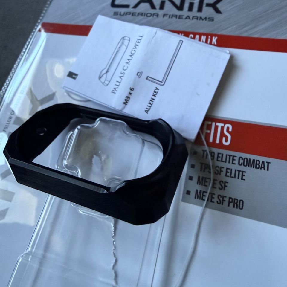 Post 1 - New Canik TCS Magwell compact