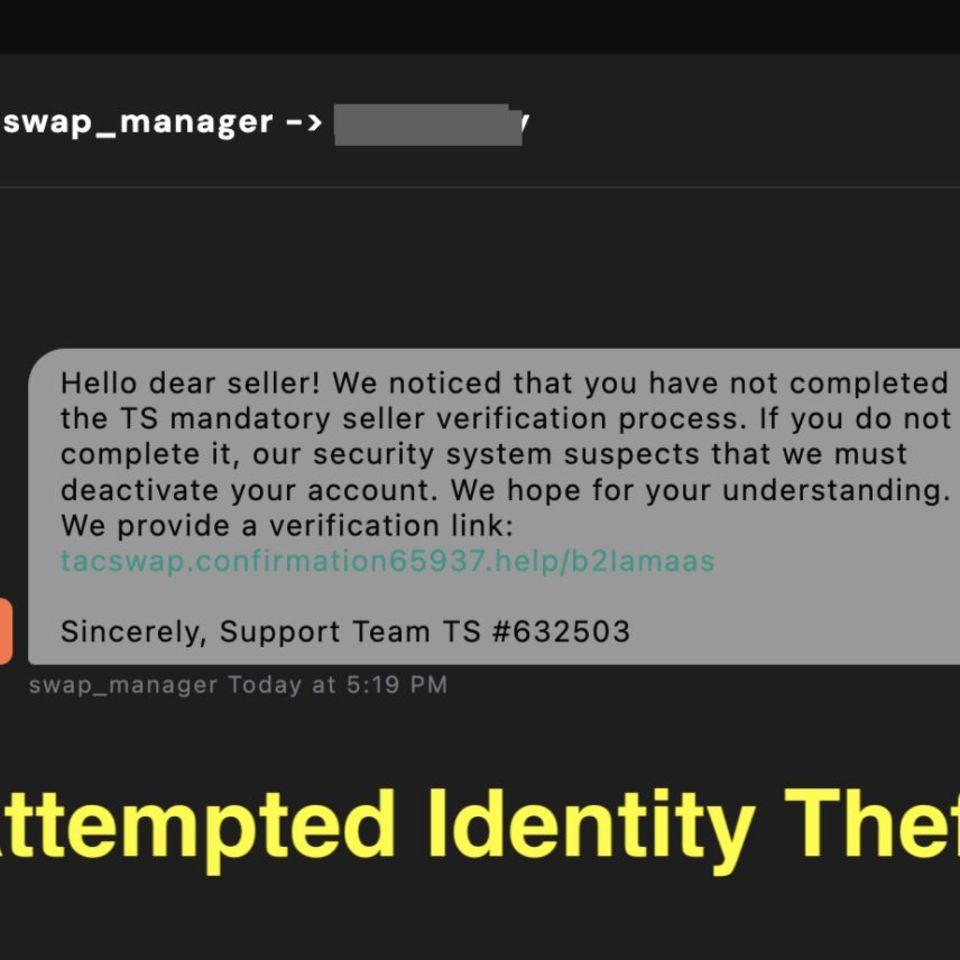 Post 3 - PSA: Beware of Identity Theft