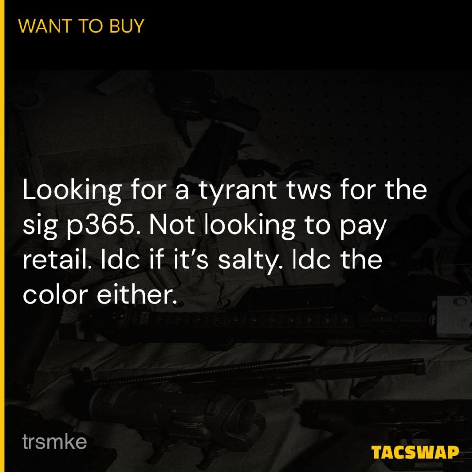 Post 1 - Tyrant CNC TWS 365