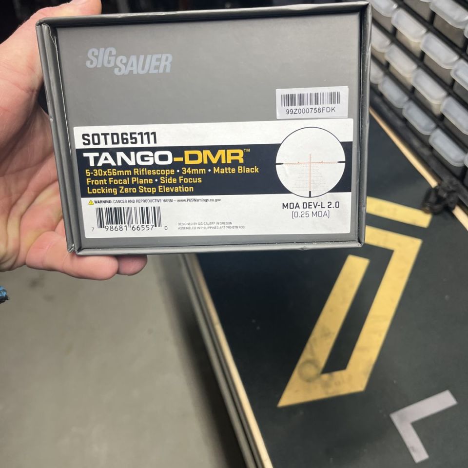 Post 1 - Sig DMR 5x30 dev-l reticle 