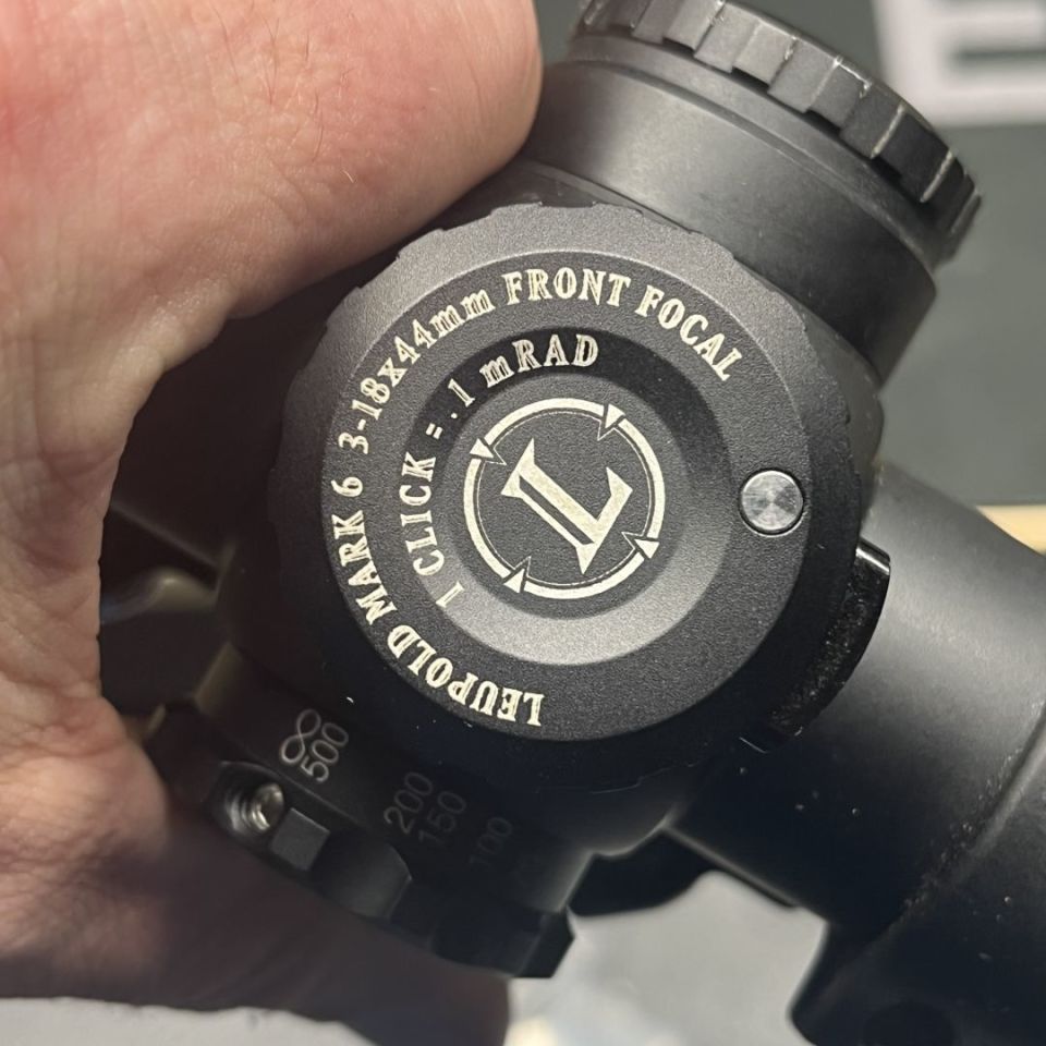 Post 2 - Leupold Mark 6 3x18