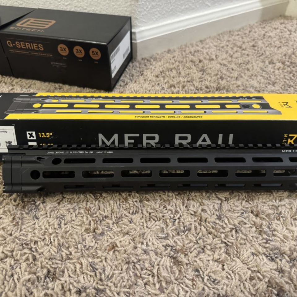 Post 4 - Daniel Defense MFR rail