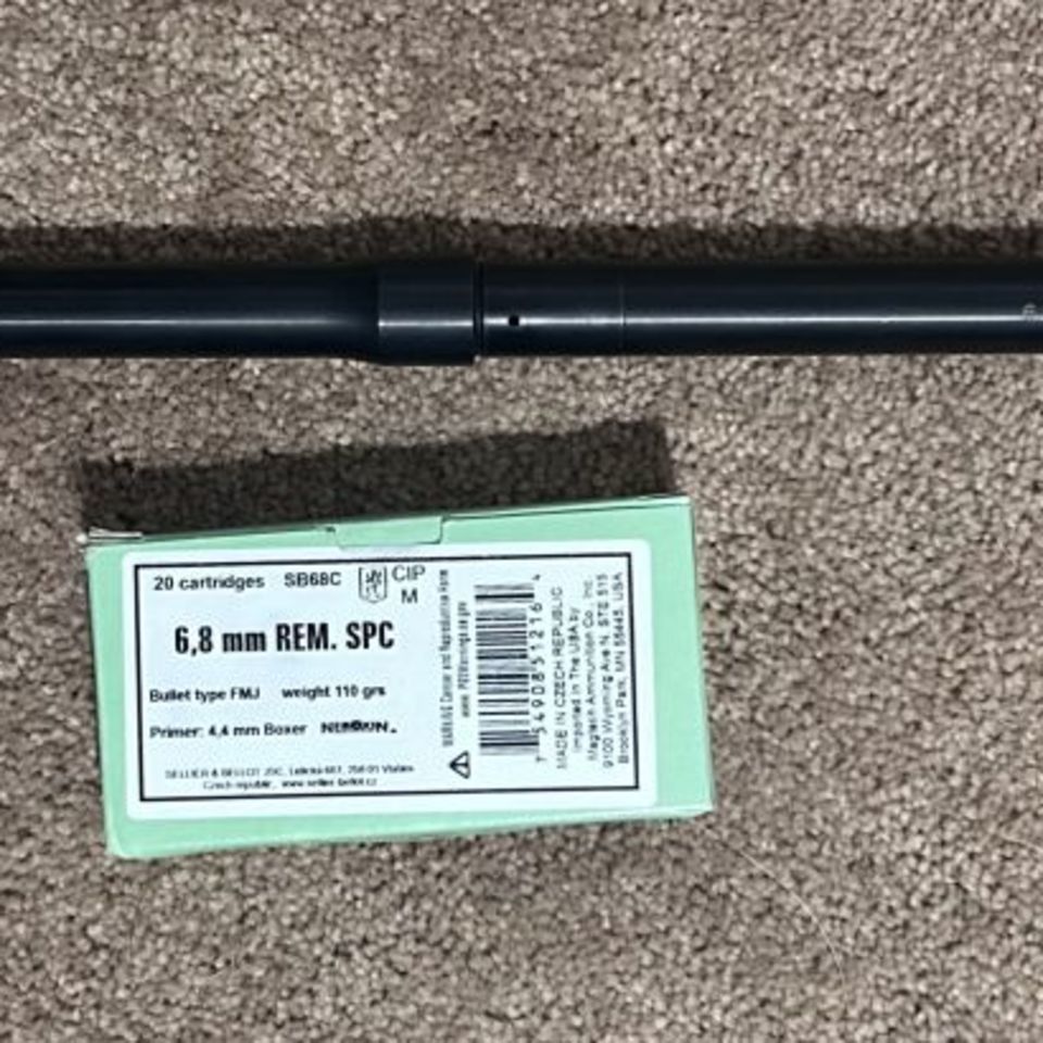 Post 1 - 6.8 SPC Barrel and Bolt Head