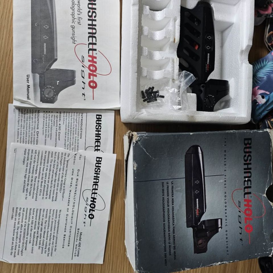 Post 1 - Retro Bushnell Holo sight 