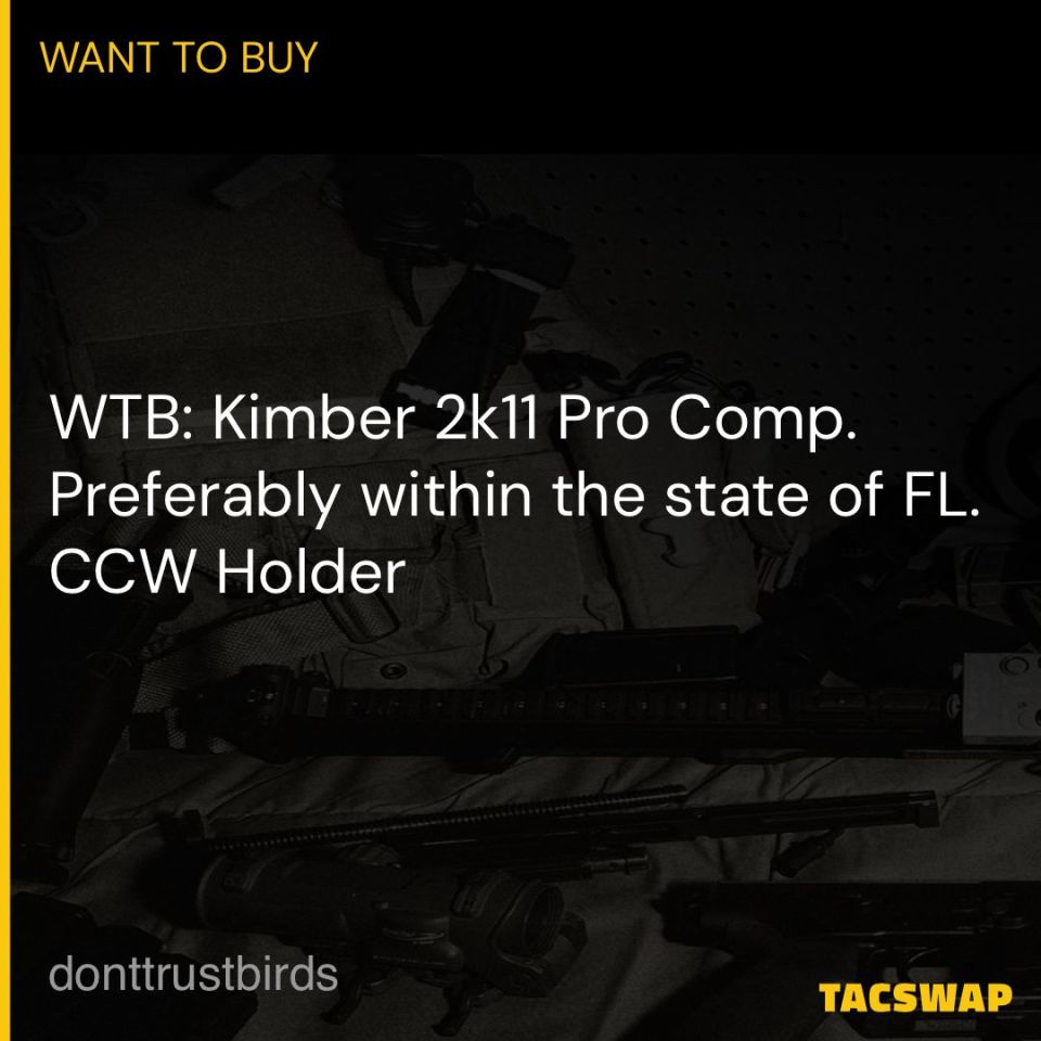 Post 4 - Kimber 2K11 Pro Comp
