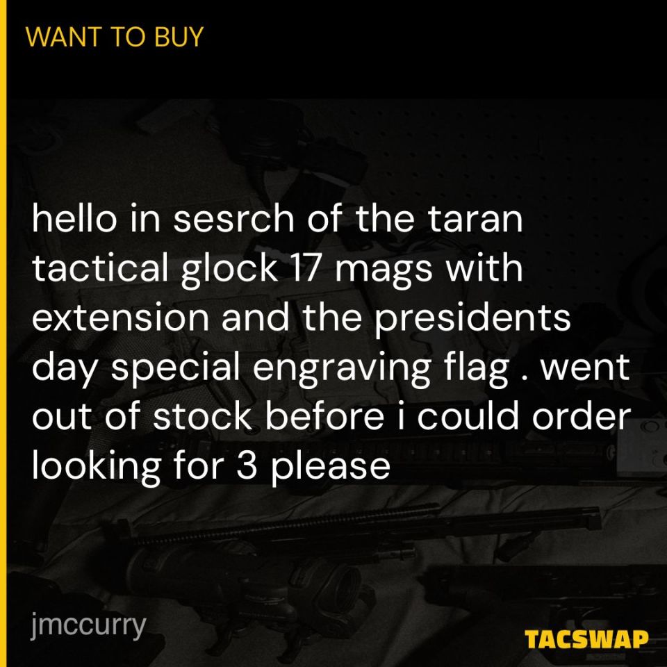 Post 5 - TTI g17 Presidents day mag